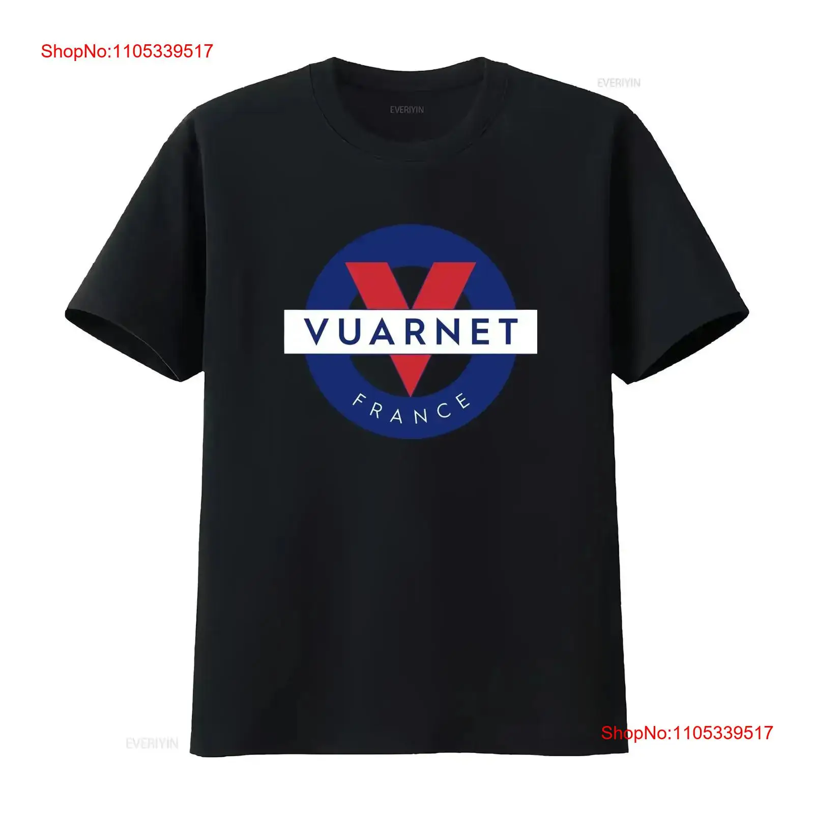 Vintage Fashion Logos - Vuarnet France Logo Men's Black T