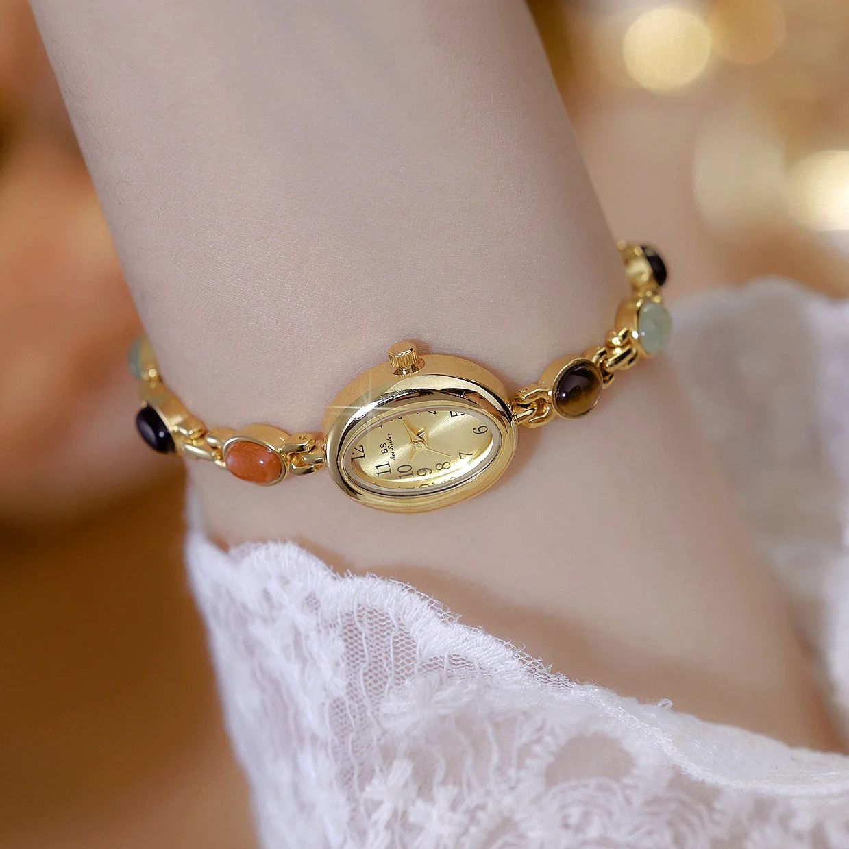 Vintage Fashion Watches - Vintage Oval Small Dial Women's Watches