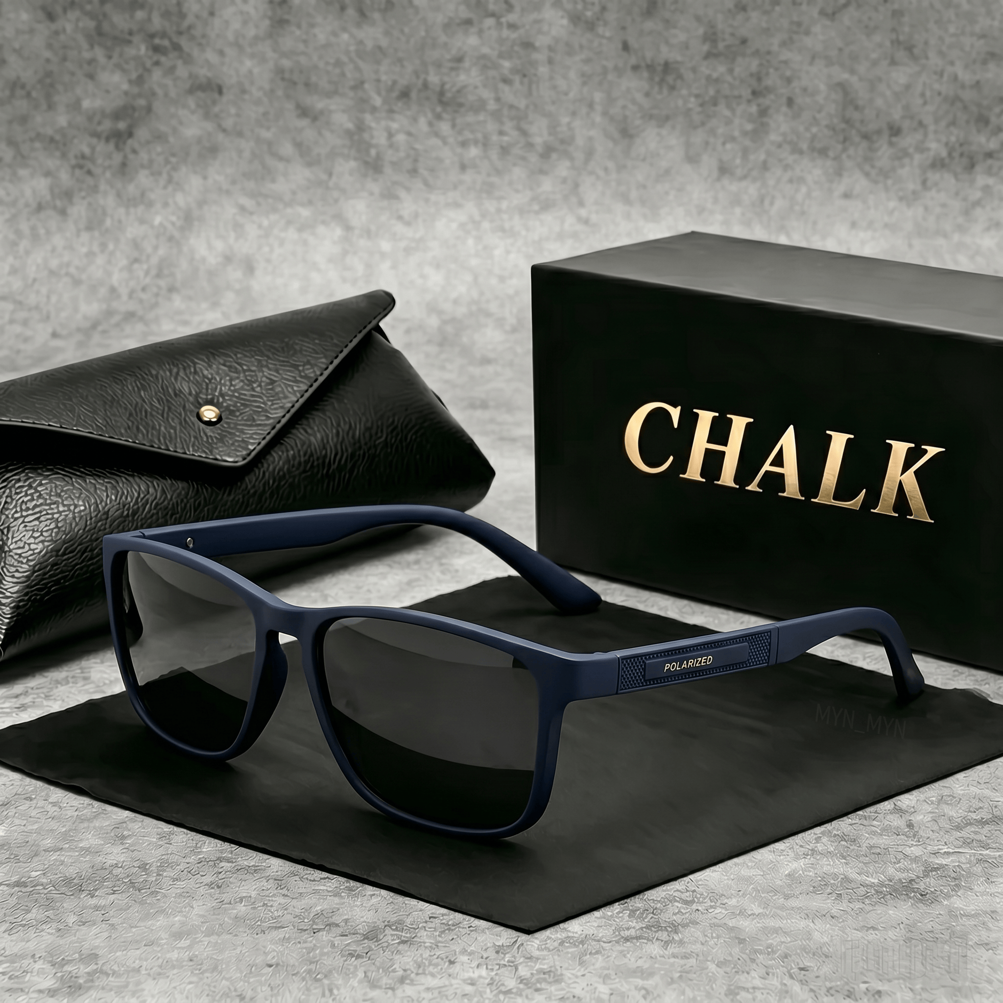 Vintage Fashion Runway - CHALK Polarized Men's Sunglasses Vintage High-End