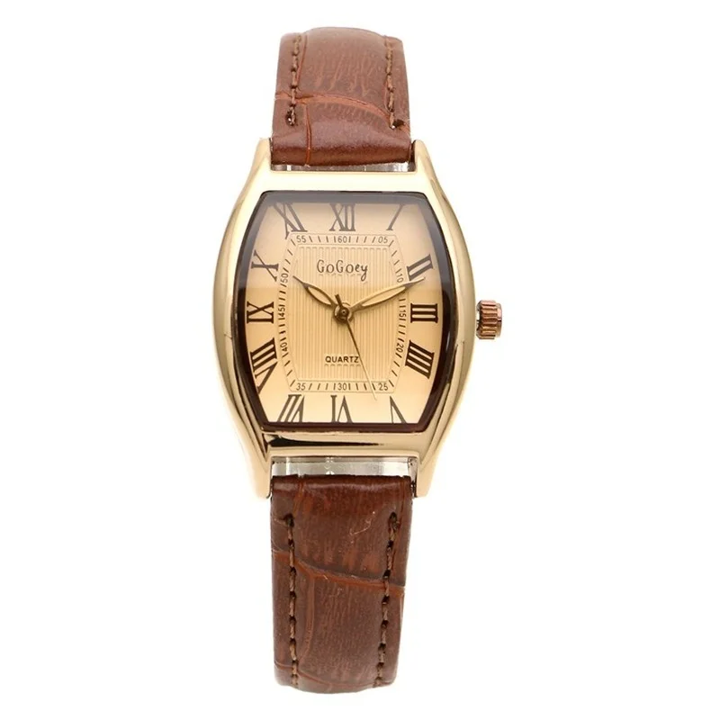 Vintage Fashion Watches - Retro Brown Women Watches Qualities Small