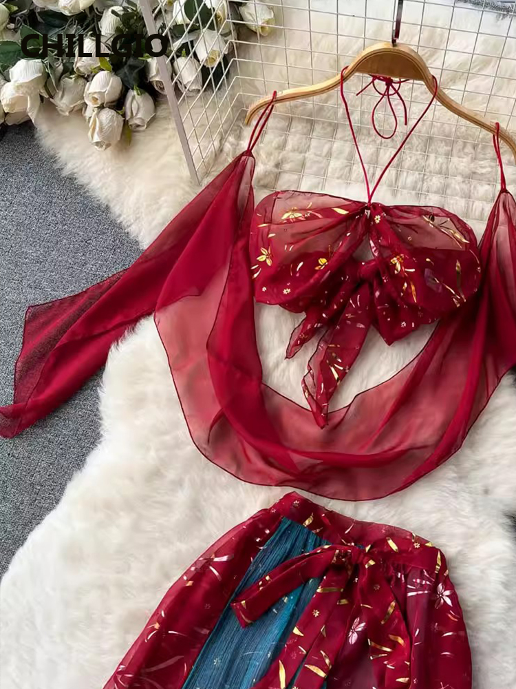 CHILLGIO Women Sexy Exotic Ski - Vintage Fashion In Chinese ulasan dan harga
