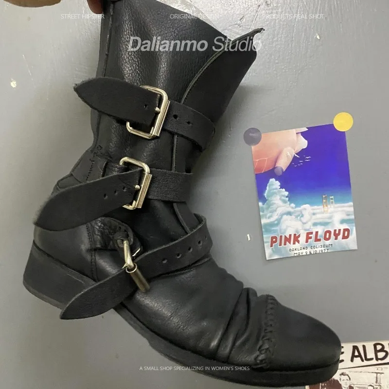 Fashion Men's Genuine Leather  - Vintage Fashion Mens ulasan dan harga