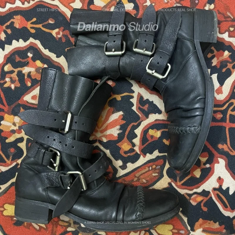 Fashion Men's Genuine Leather  - Vintage Fashion Mens ulasan dan harga