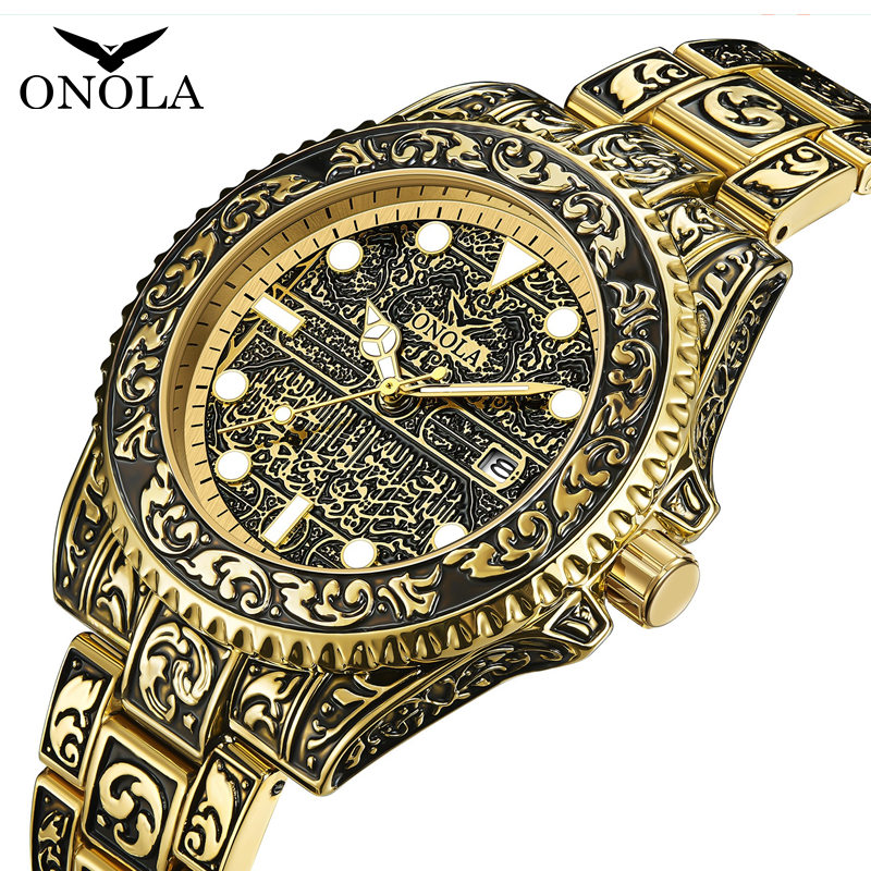 ONOLA brand vintage watch man  - Vintage Fashion Watches ulasan dan harga