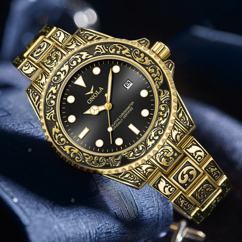 ONOLA brand vintage watch man  - Vintage Fashion Watches ulasan dan harga