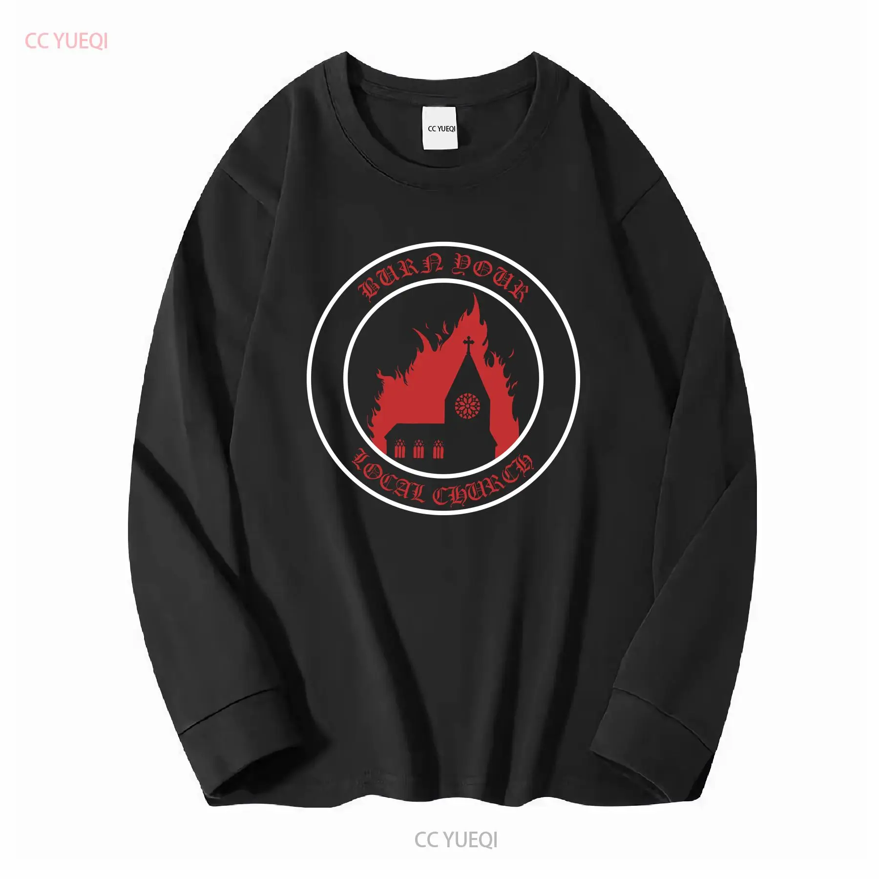 NEMESIS Burn Your Local Church - Vintage Fashion Logos ulasan dan harga