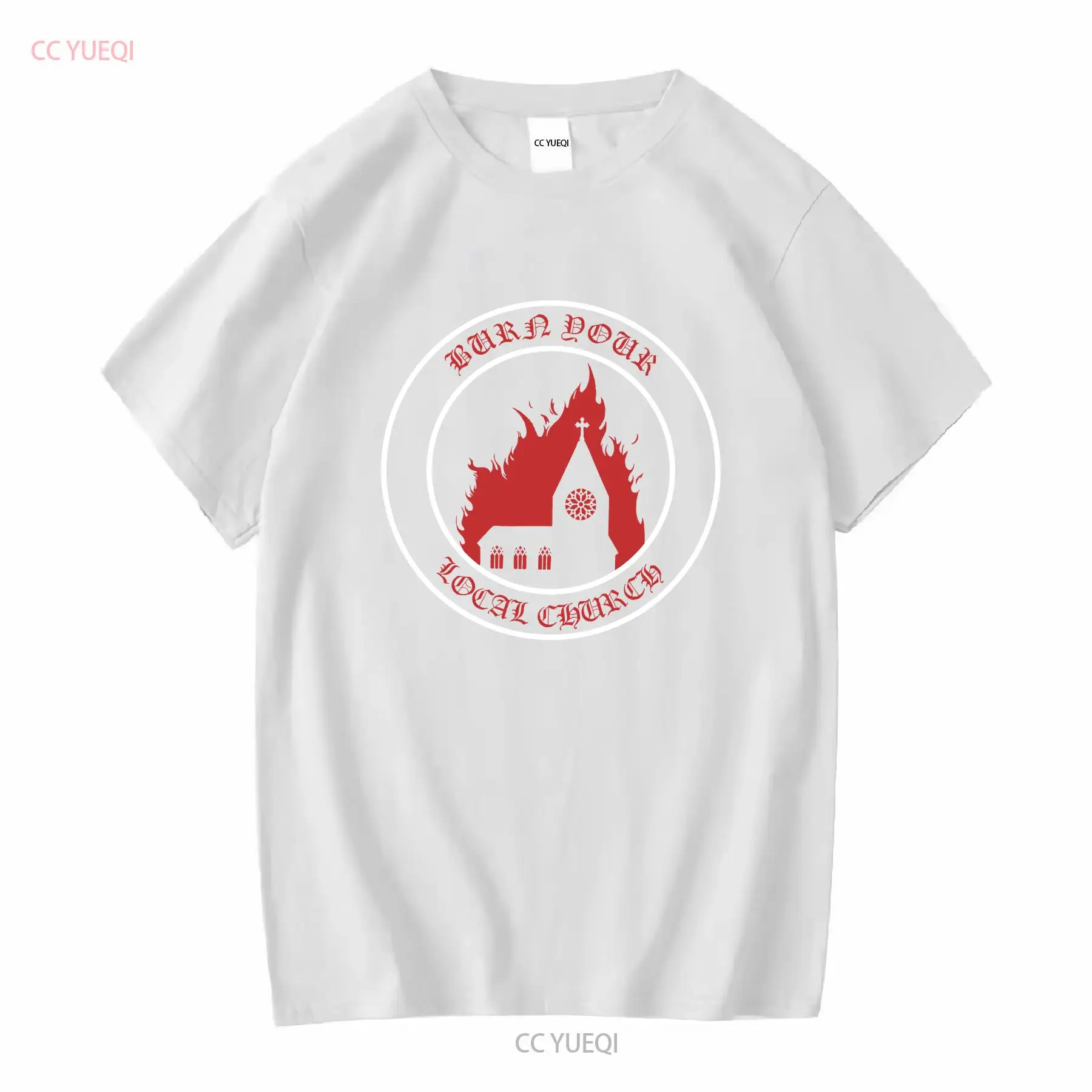 NEMESIS Burn Your Local Church - Vintage Fashion Logos ulasan dan harga