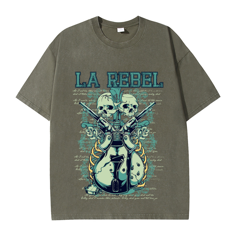 Personalized T-shirt Skull Wom - Vintage Fashion T Shirts ulasan dan harga