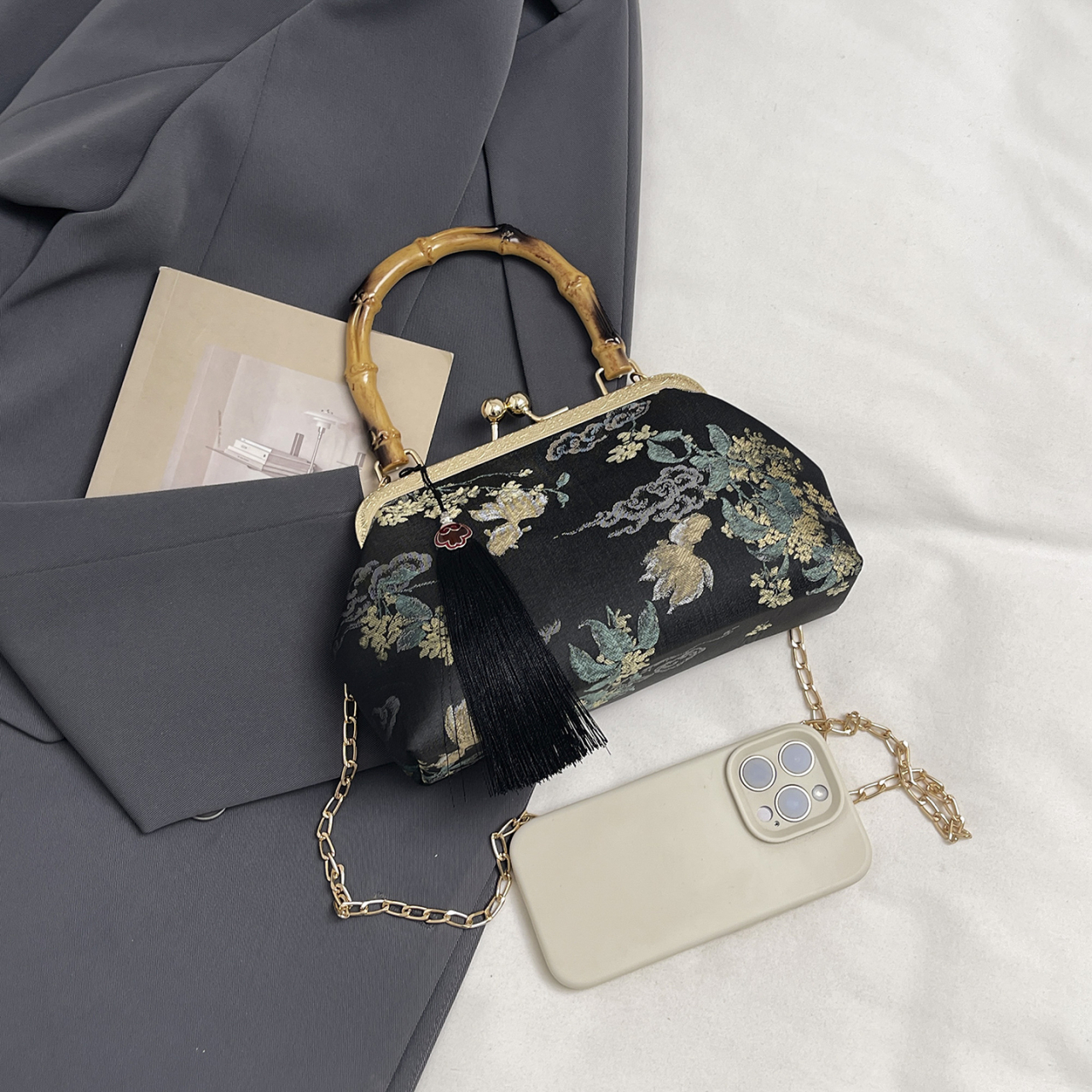Vintage Chinese Style Women Ha - Vintage Fashion In Chinese ulasan dan harga
