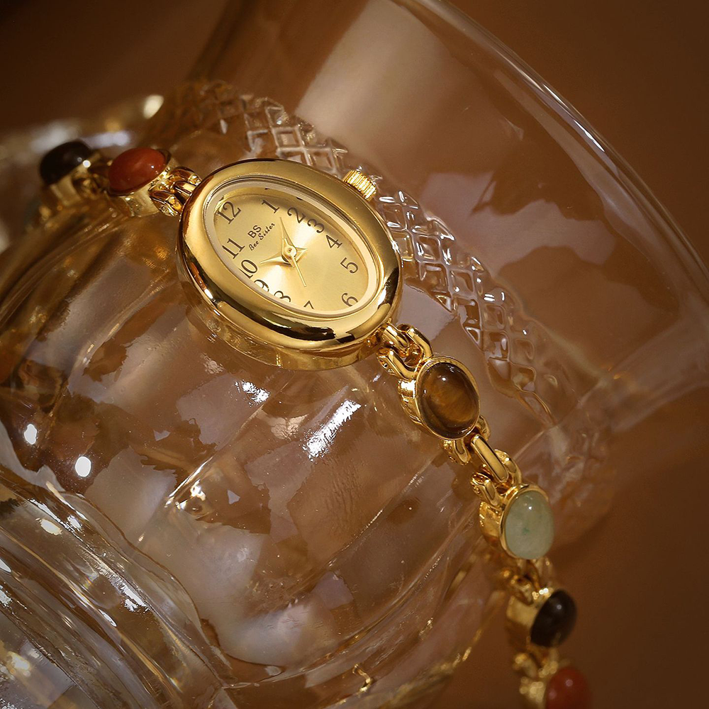 Vintage Oval Small Dial Women' - Vintage Fashion Watches ulasan dan harga