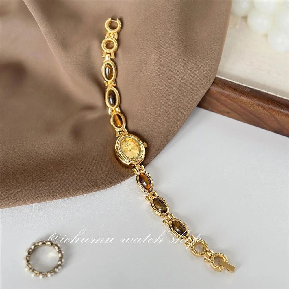 Women's Gold Watch Vintage Bro - Vintage Fashion Watches ulasan dan harga