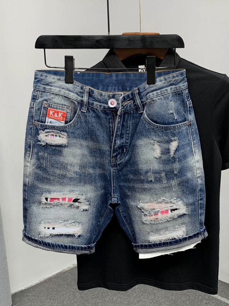 2026 Summer Ripped Straight Me - Vintage Fashion Trends 2026 ulasan dan harga