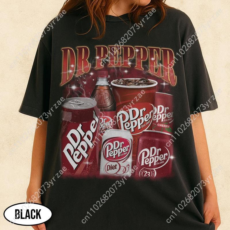 Dr Pep per Retro Tshirt Man Wo - Vintage Fashion T Shirts ulasan dan harga