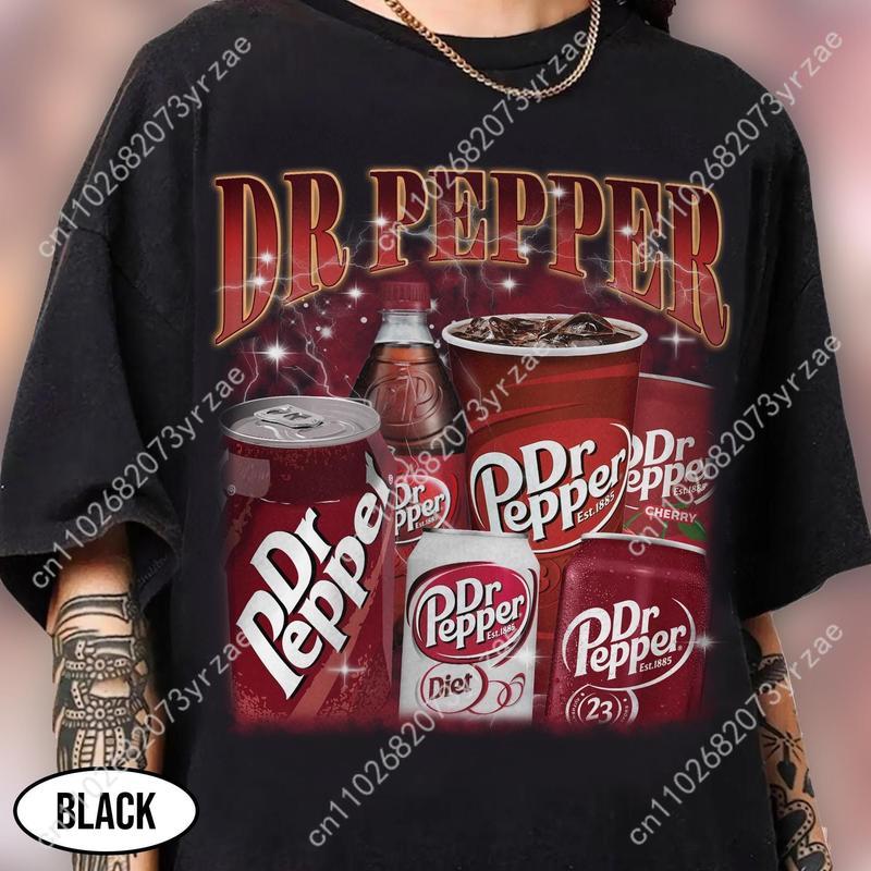 Dr Pep per Retro Tshirt Man Wo - Vintage Fashion T Shirts ulasan dan harga
