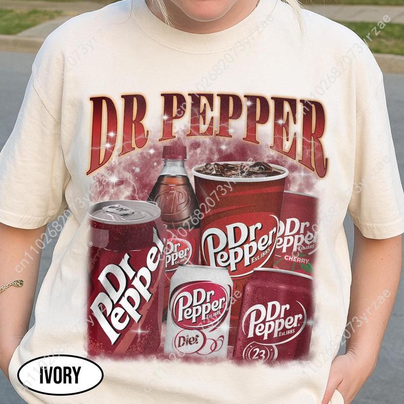 Dr Pep per Retro Tshirt Man Wo - Vintage Fashion T Shirts ulasan dan harga