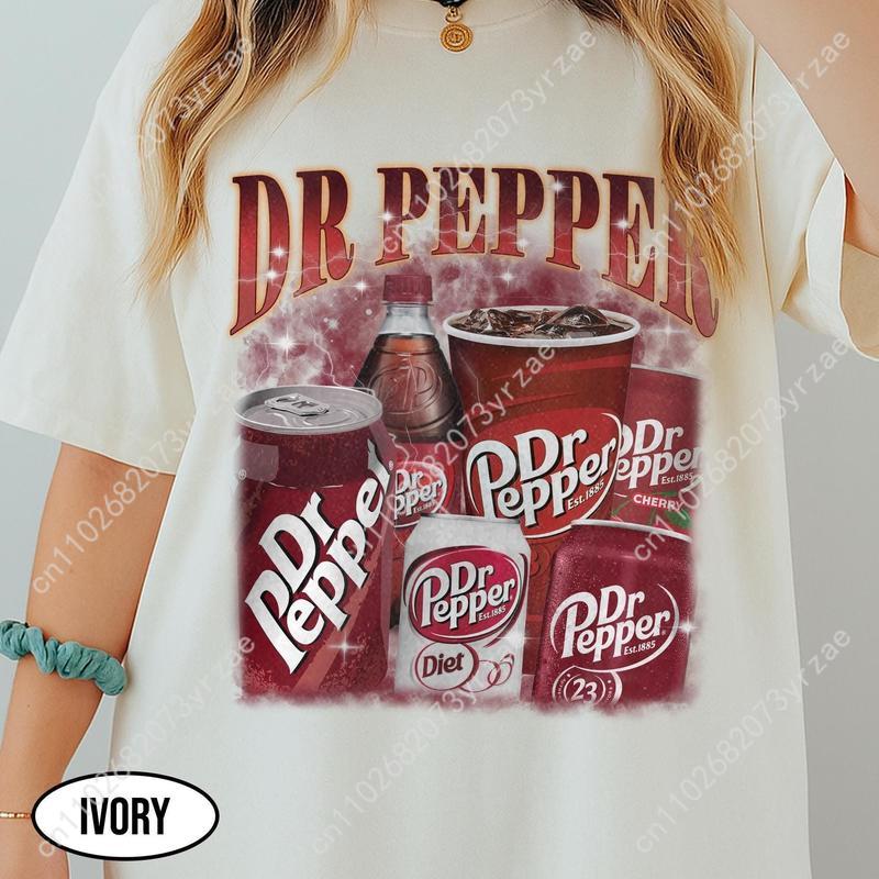 Dr Pep per Retro Tshirt Man Wo - Vintage Fashion T Shirts ulasan dan harga