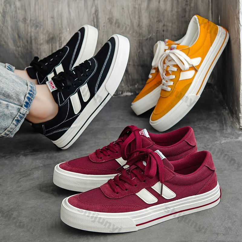 Men Canvas Shoes Summer Breath - Vintage Fashion Mens ulasan dan harga
