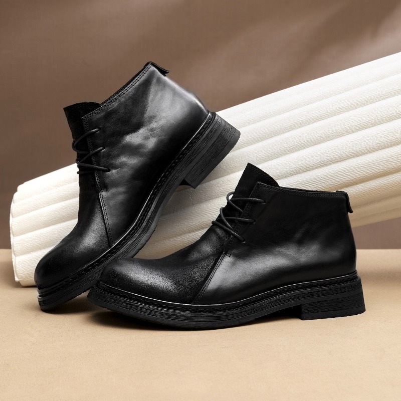 Vintage Mens Genuine Leather B - Vintage Fashion Mens ulasan dan harga