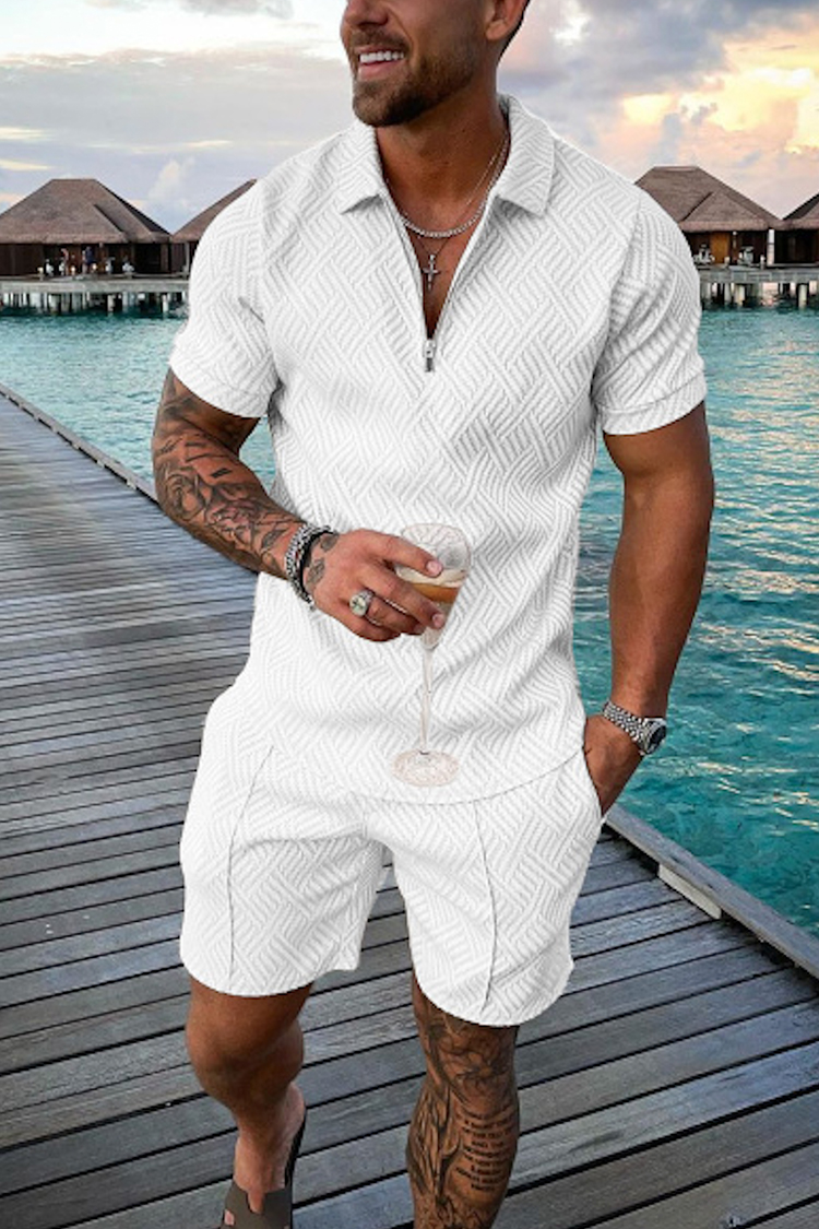 Vintage Men's Summer Casual Po - Vintage Fashion Mens ulasan dan harga
