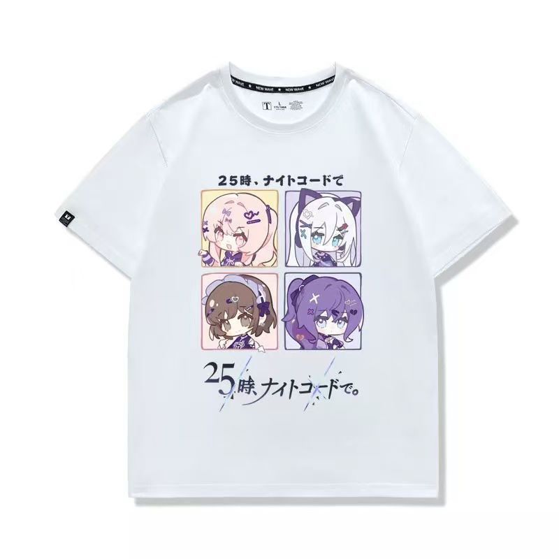 Anime Project Sekai  Yoisaki K - Vintage Fashion T Shirts ulasan dan harga