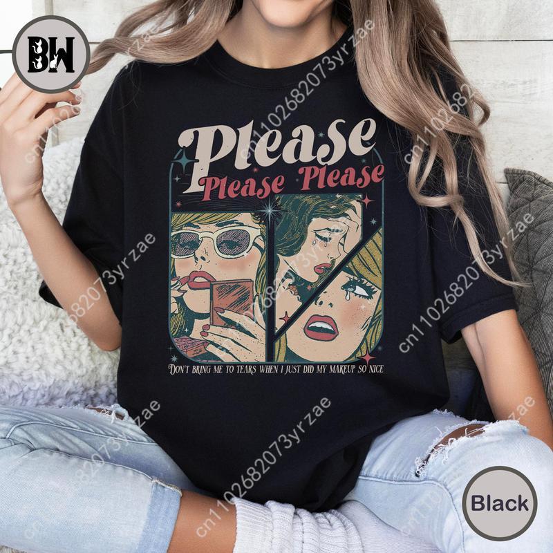 Please Please Please Retro Was - Vintage Fashion T Shirts ulasan dan harga