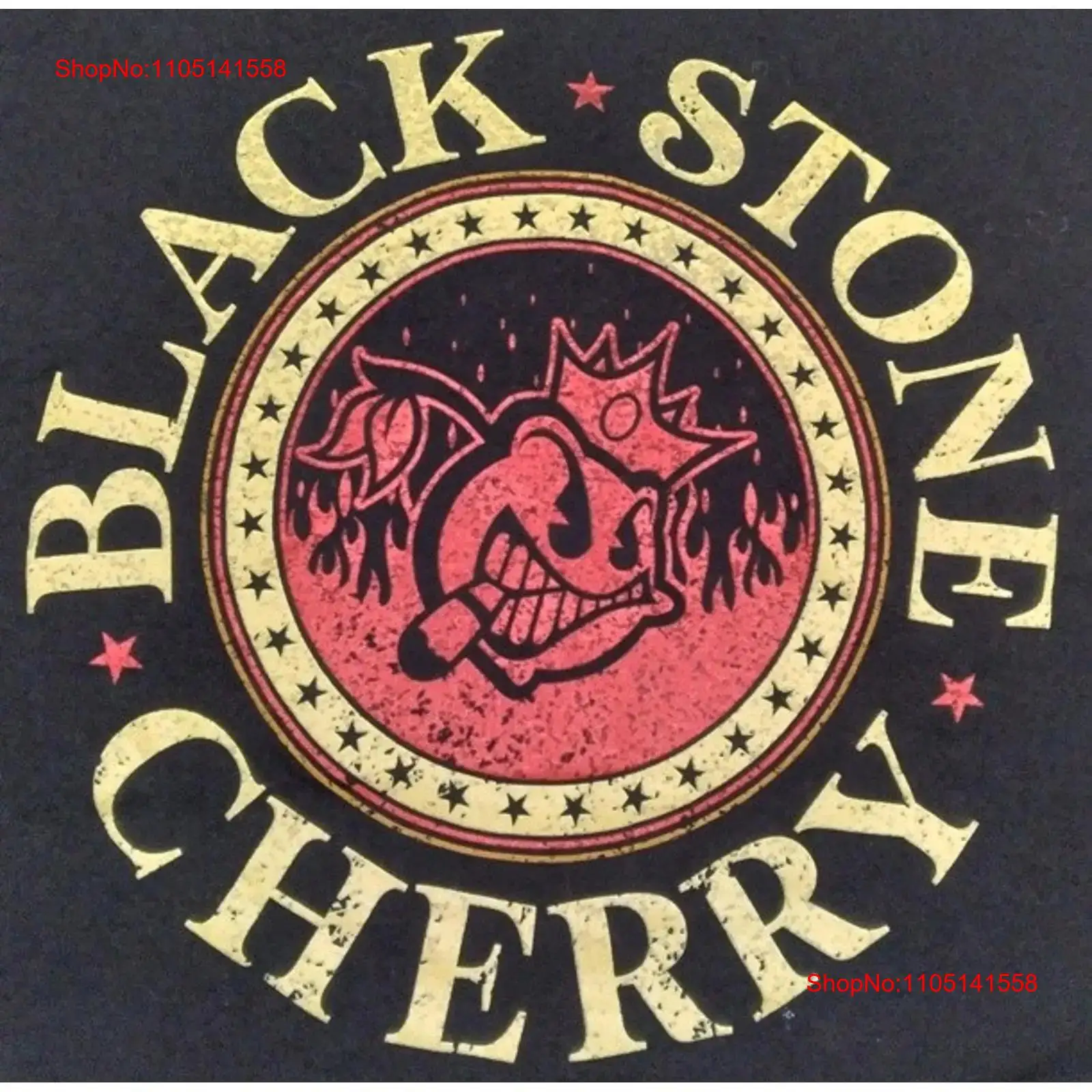 BLACK STONE CHERRY Band Cigar  - Vintage Fashion Logos ulasan dan harga