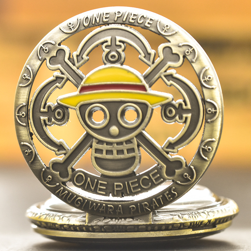 New Cartoon One Piece Pocket W - Vintage Fashion Watches ulasan dan harga