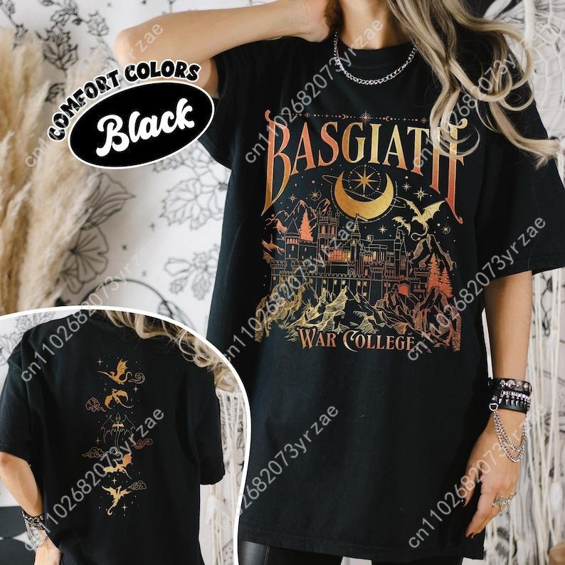 Basgiath War College Retro Was - Vintage Fashion T Shirts ulasan dan harga