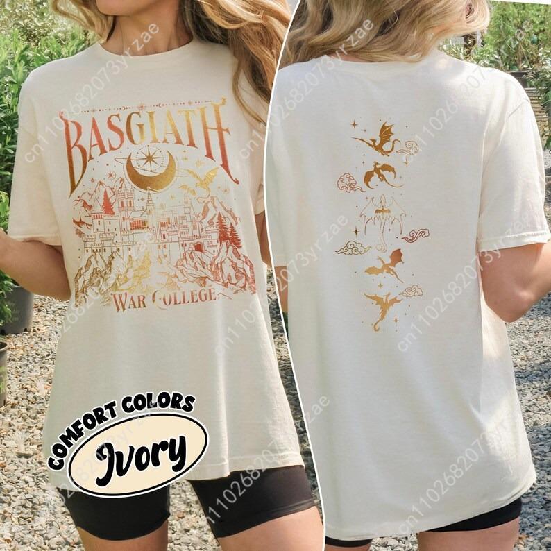 Basgiath War College Retro Was - Vintage Fashion T Shirts ulasan dan harga