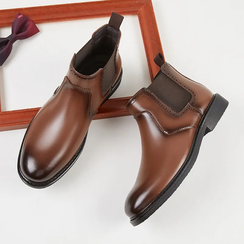Vintage Mens Leather Oxford Bo - Vintage Fashion Mens ulasan dan harga