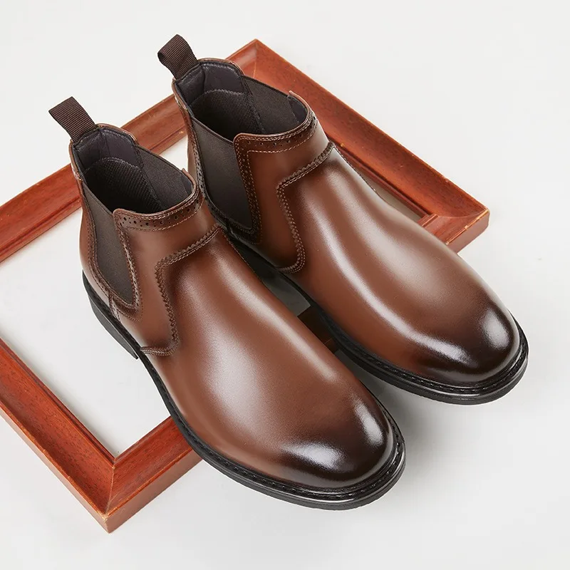 Vintage Mens Leather Oxford Bo - Vintage Fashion Mens ulasan dan harga