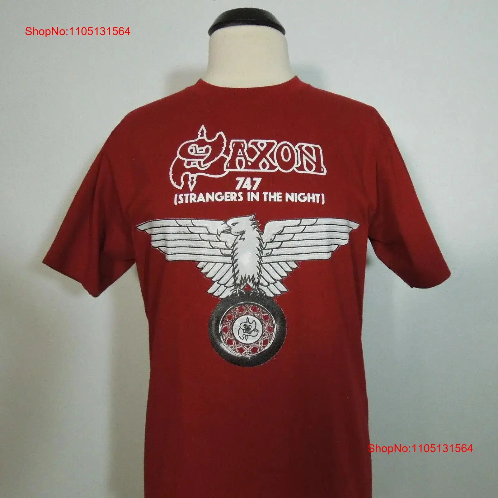 SAXON 747 Strangers In The Nig - Vintage Fashion Logos ulasan dan harga