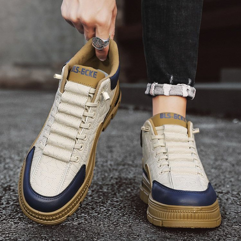 Slip-On Platform Men's Boots S - Vintage Fashion Mens ulasan dan harga