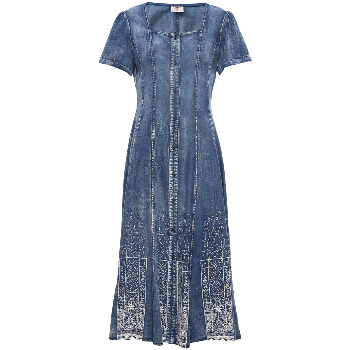 TIYIHAILEY-Long Mid-Calf Short - Vintage Fashion In Chinese ulasan dan harga