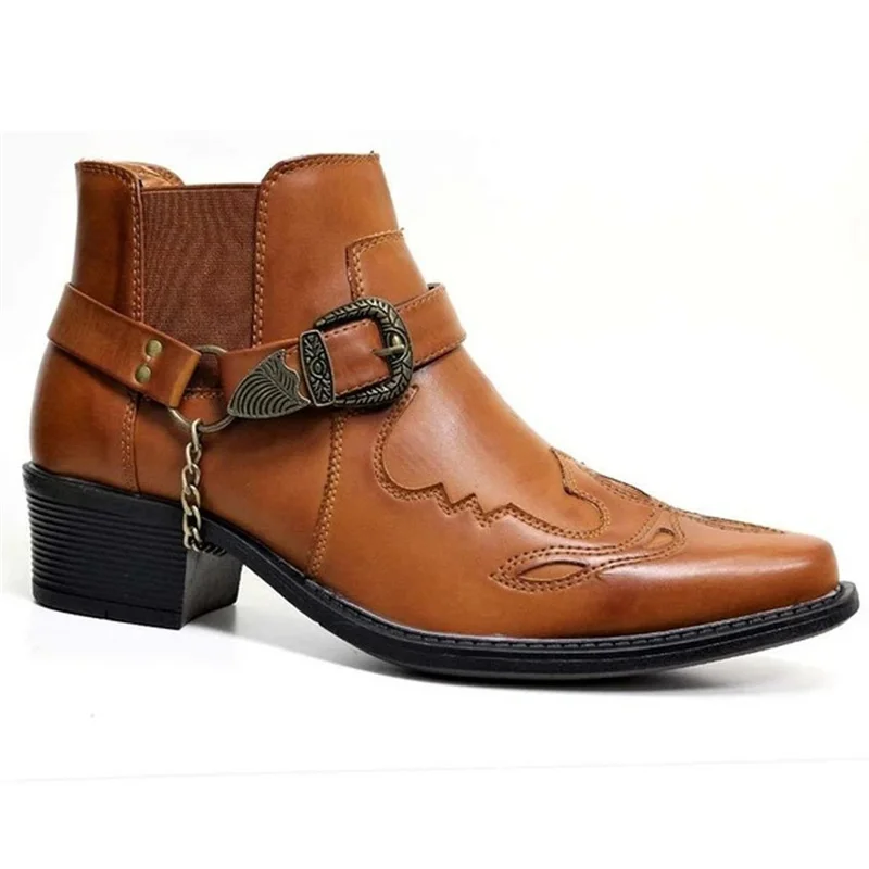 Fashion 2025 Men's Vintage Cow - Vintage Fashion Mens ulasan dan harga