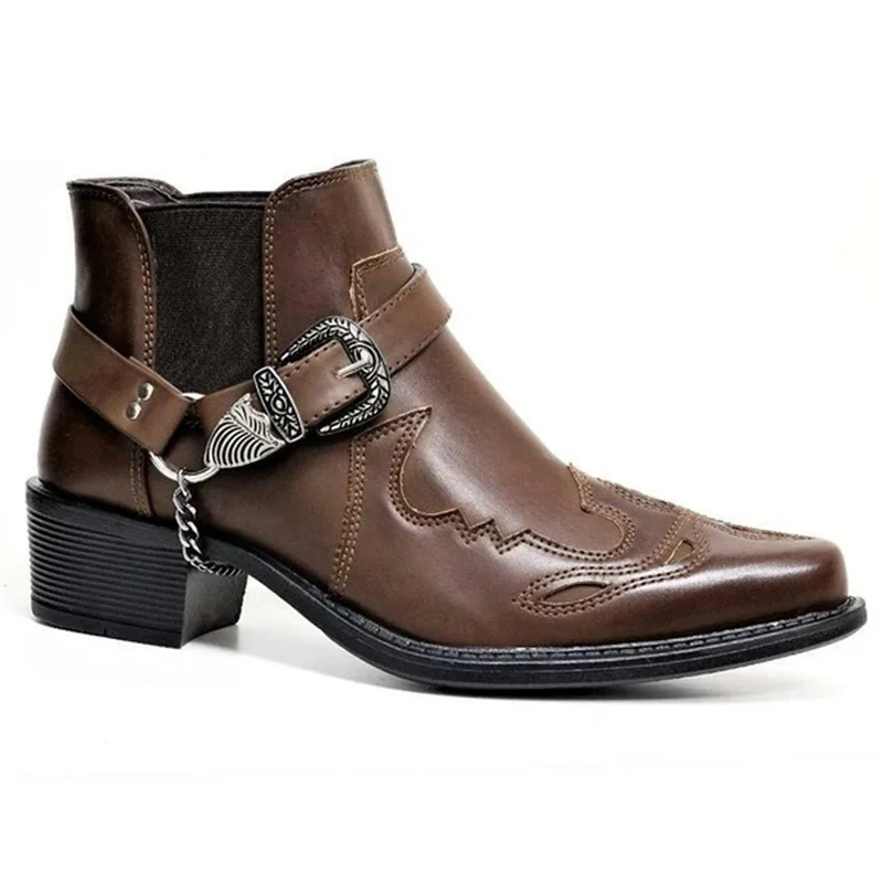 Fashion 2025 Men's Vintage Cow - Vintage Fashion Mens ulasan dan harga