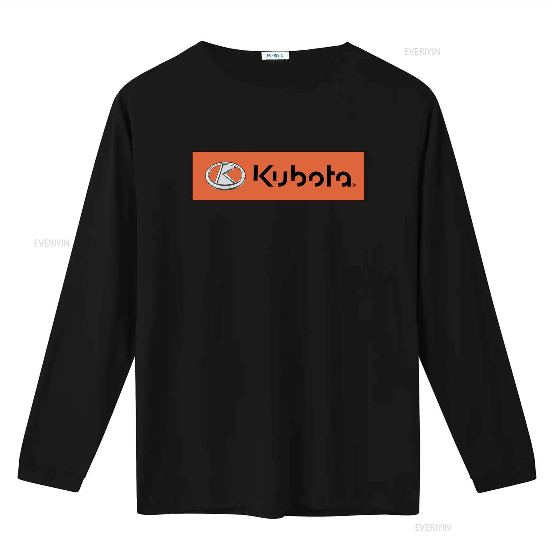 Kubota Logo Print Stylish Blac - Vintage Fashion Logos ulasan dan harga