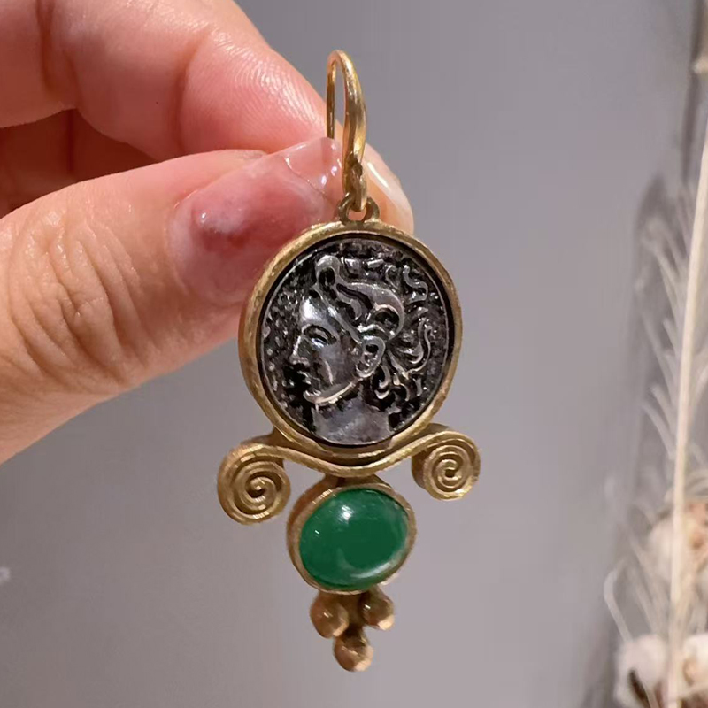 Vintage Green Agate Ancient Co - Vintage Fashion Trends 2025 ulasan dan harga