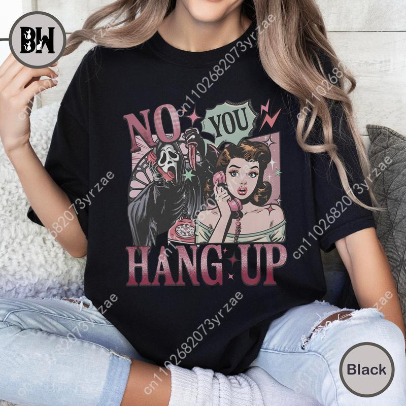 No You Hang Up Retro Wash Tshi - Vintage Fashion T Shirts ulasan dan harga