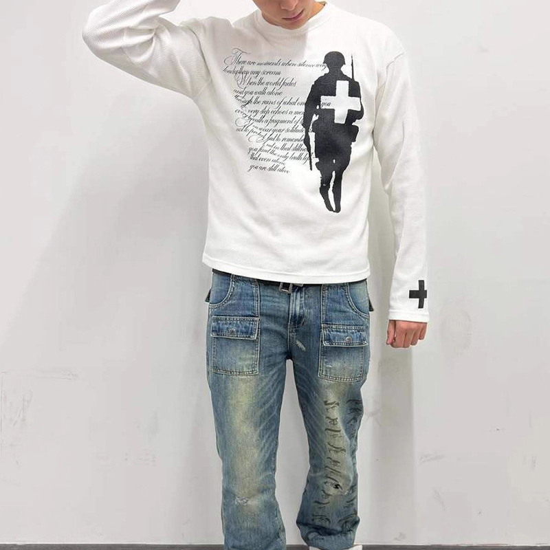 Fashion Harajuku Autumn Street - Vintage Fashion T Shirts ulasan dan harga